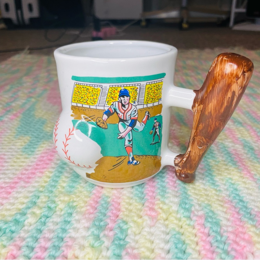 Vintage Baseball Mug ⚾️
